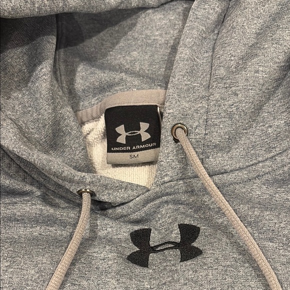 Under Armour Gray Classic Hoodie Sweatshirt - Picture 2 of 8